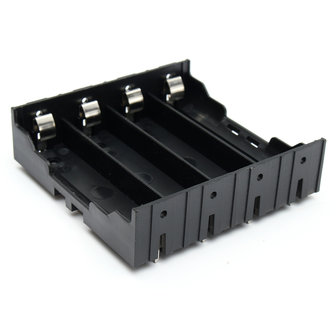 5PCS High Strength Battery Plastic Case Houder voor 4x3.7V 18650 Li-ion batterijen
