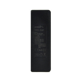 BORUiT C1 Universele USB LCD Display 26650 Li-ion LiFePo4 18650 AA AAA Oplaadbare batterijoplader