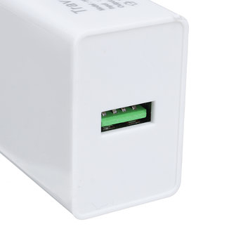 Universele USB 5V 2.1A Europa Power Travel Mains lader Adapter EU-stekker