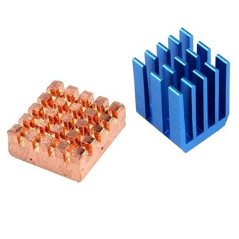 Copper Aluminium Heatsink Fan Cooling Kit for Raspberry Pi 2/B+
