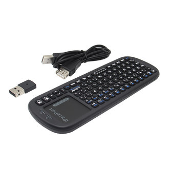 iPazzport 2.4G Mini Wireless 81 Key Keyboard For Pcduino Raspberry Pi