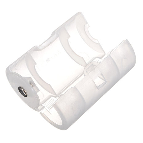 1 AA to D Size Battery Holder Case Adaptor Converter Shell