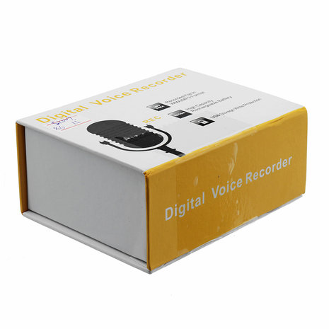 8 GB Mini Voice Activated Digital Audio-opname USB Recorder MP3-speler Voice Recorder