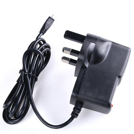 3Pcs 5V 2.5A UK Power Supply Charger Micro USB AC Adapter For Raspberry Pi 3